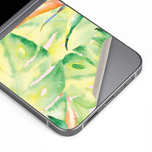 Floral Tropics Galaxy Z Flip6 Skin